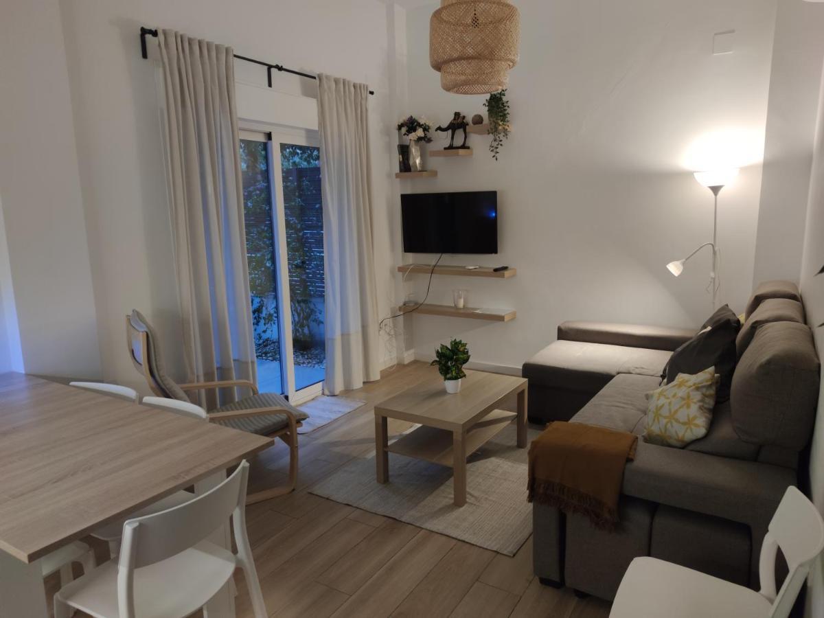 Appartamento Bajo Luminoso En Barrio De Nervion Siviglia Esterno foto