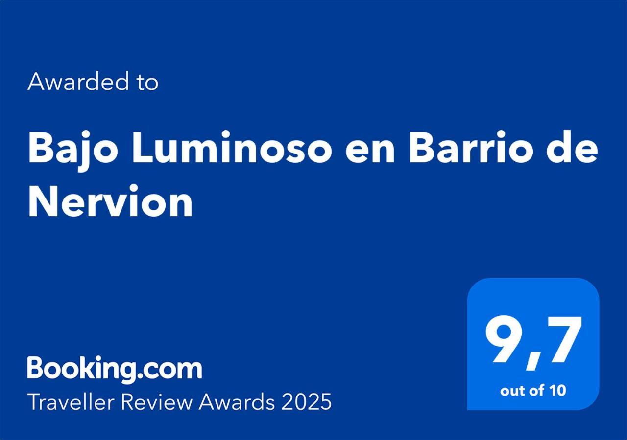 Appartamento Bajo Luminoso En Barrio De Nervion Siviglia Esterno foto